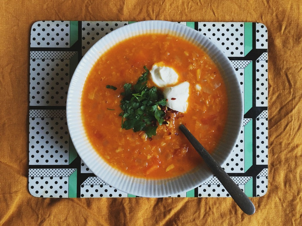 LUNCH LADY BESTIES // Beci Orpin's Lentil Soup