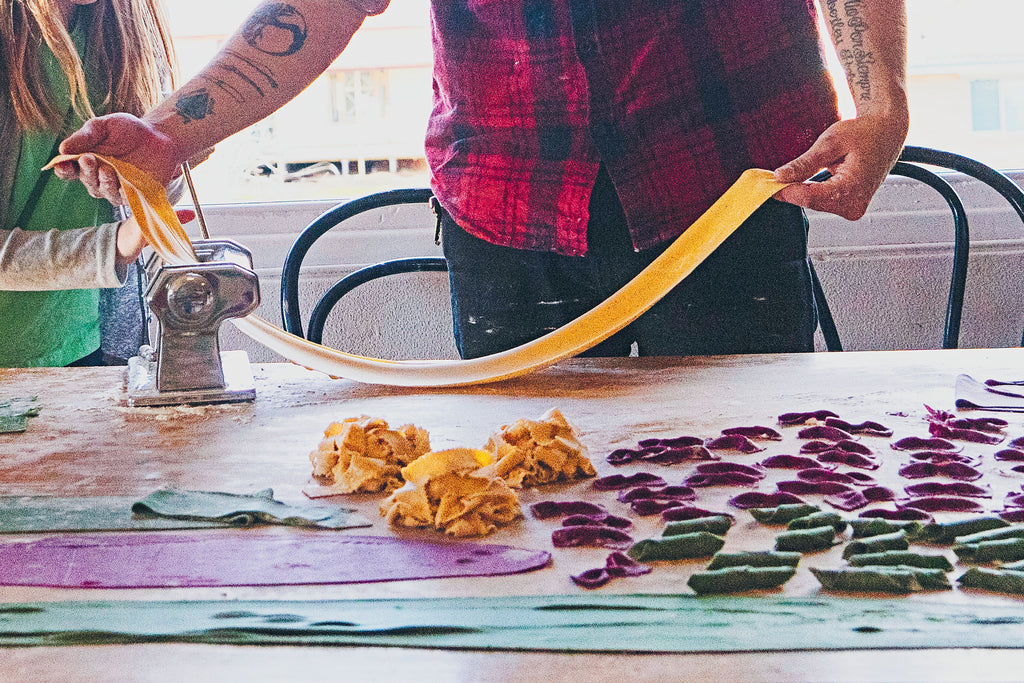 Pasta from scratch